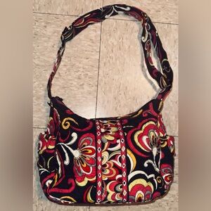 Vera Bradley Retired Hannah Puccini Print Diaper Bag and Lined Makeup Bag Set